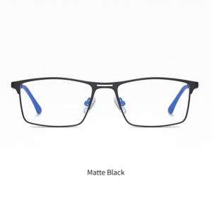 メンズビジネス　金属　ブルーライトカット